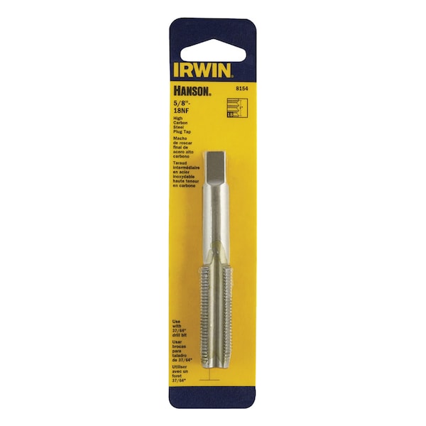 Irwin 5/8"-18, Plug, 4 Flutes, UNF 8154 - main